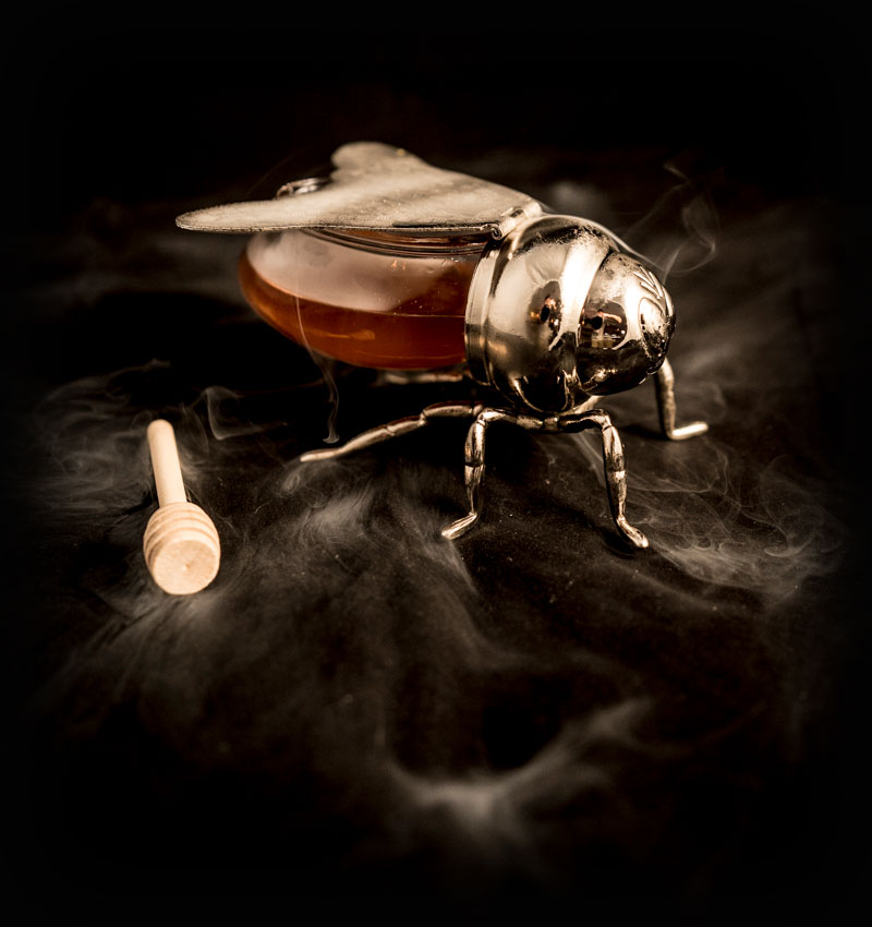 Cocktail La abeja que susuarraba al old fashioned